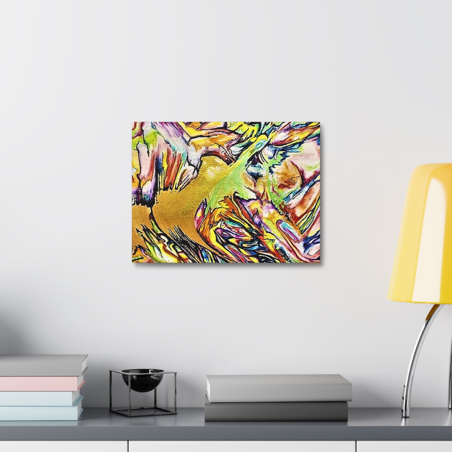 Phoenix Rising Stretched Canvas