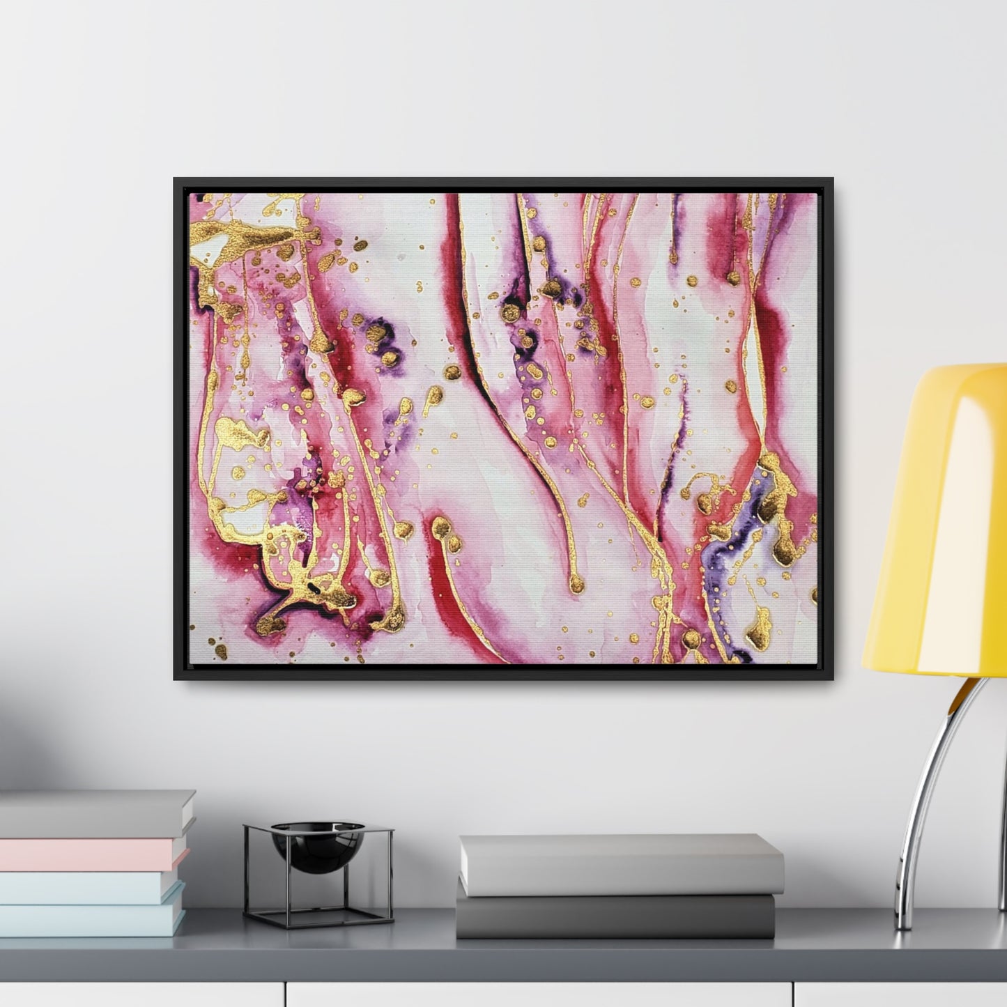 Cherry Cream Soda Gallery Canvas Wraps, Horizontal Frame