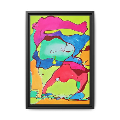 Kool Kid Matte Canvas Framed - Kia Day Design