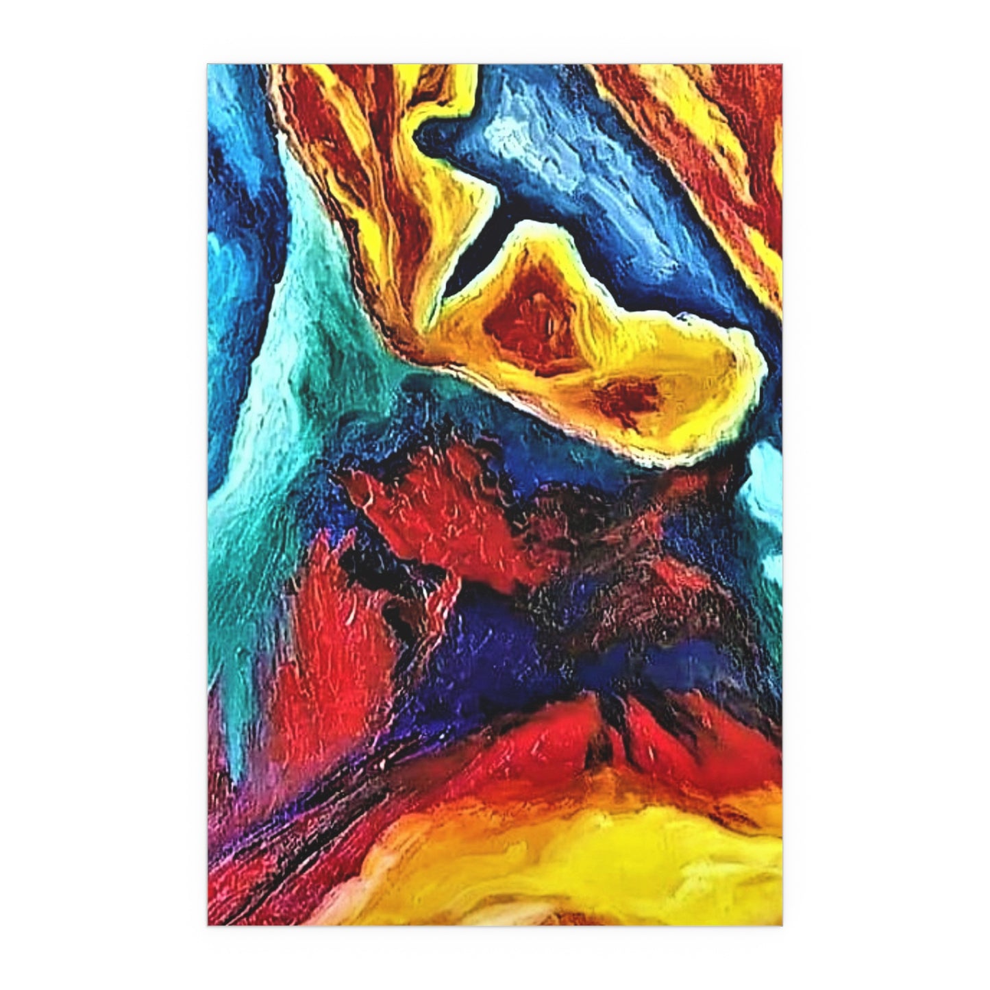 Cavern Silk Posters 24" x 36" (Vertical) Semi Glossy