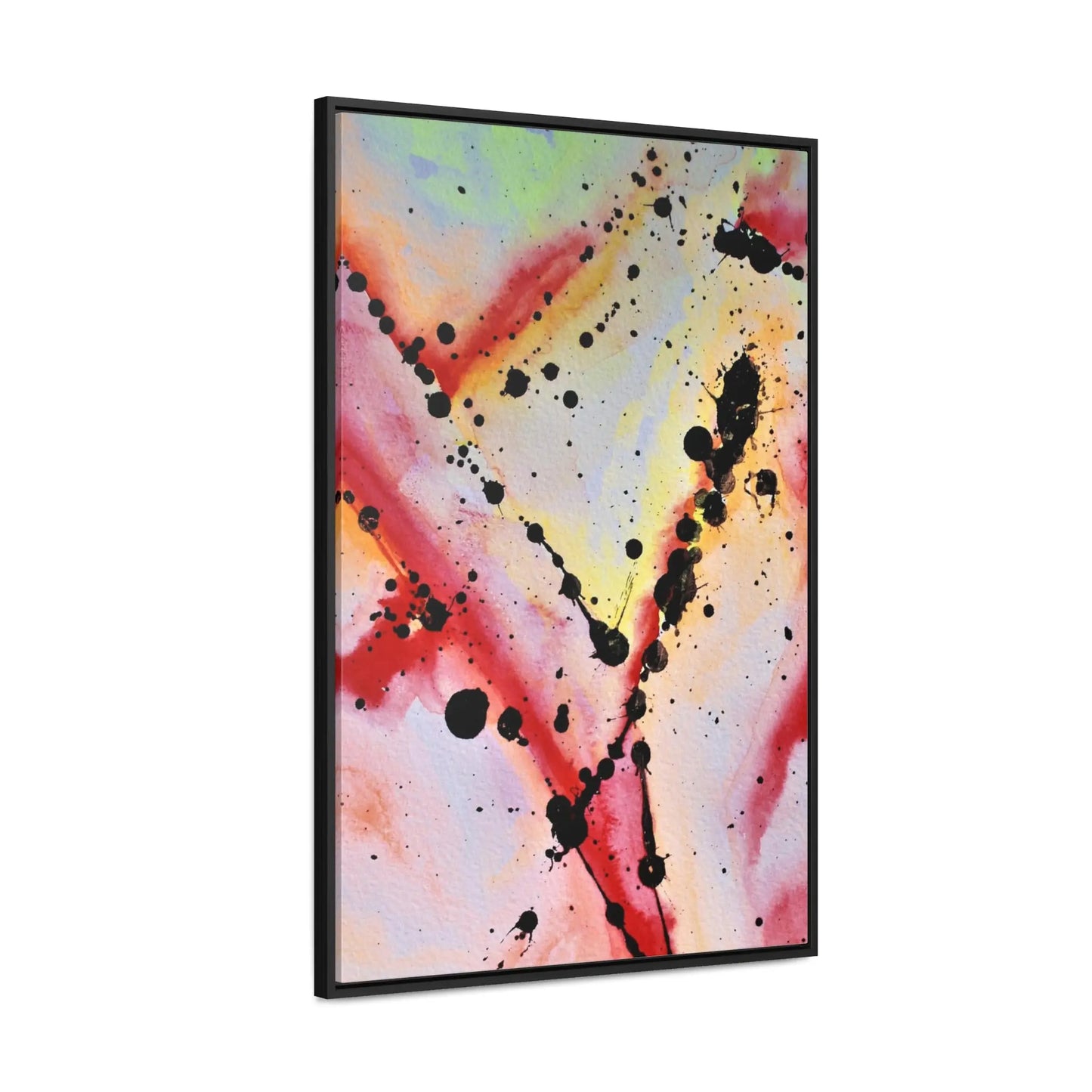 Red Hot Love Gallery Canvas Wraps, Vertical Frame