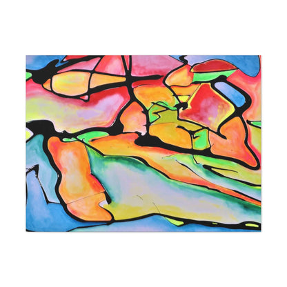 Atomic Dog Canvas Gallery Wraps 40″ x 30″ 1.25"