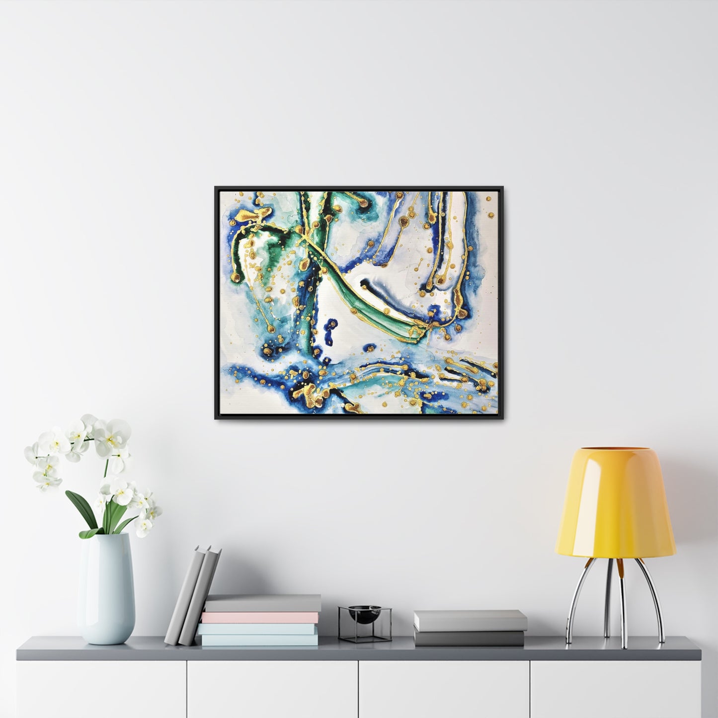 Blue Willow Gallery Canvas Wraps, Horizontal Frame