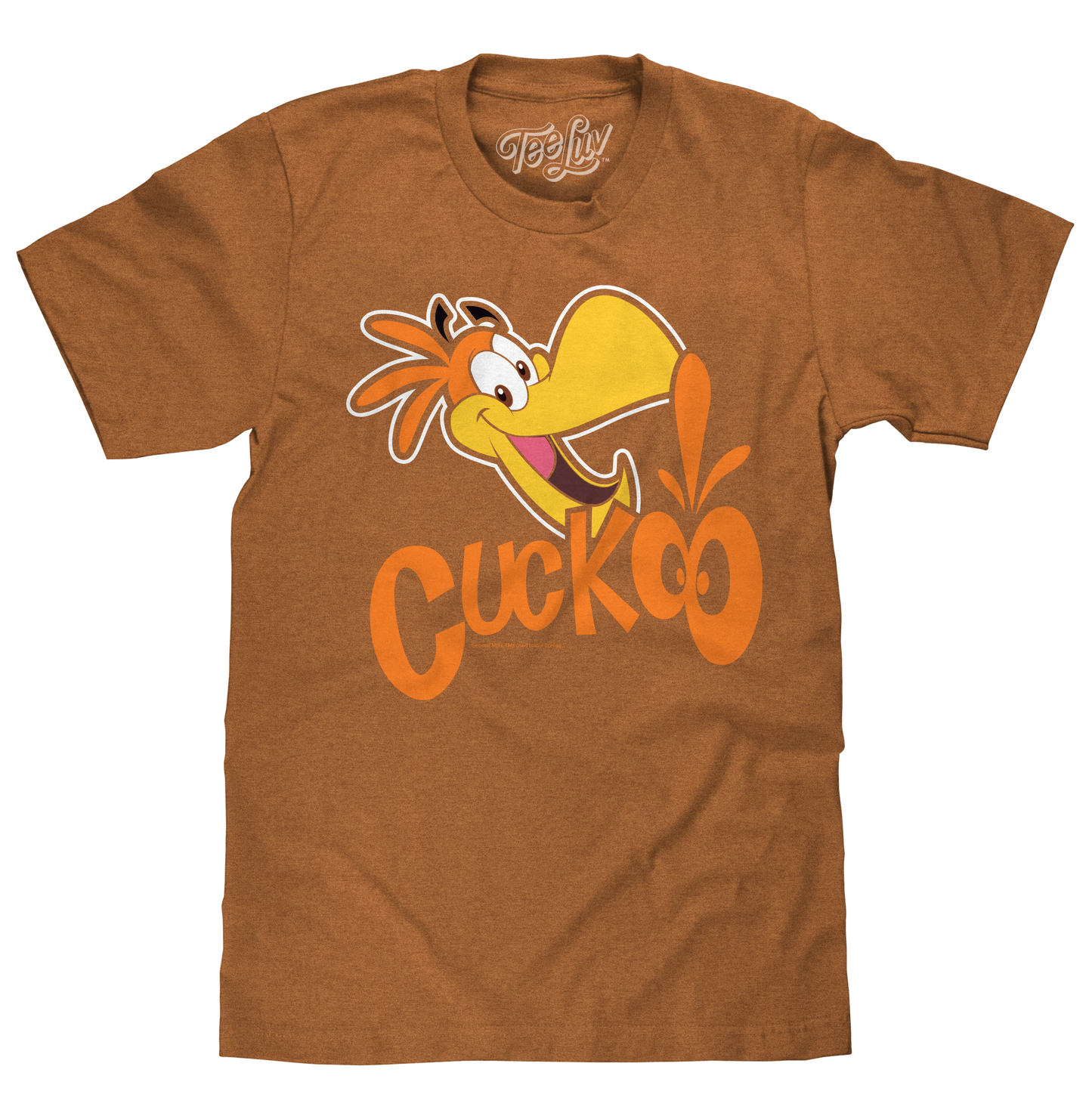 Sonny the Cuckoo Bird Cocoa Puffs Cereal T-Shirt - Brown Sugar- Tee Luv- {{Product type}}