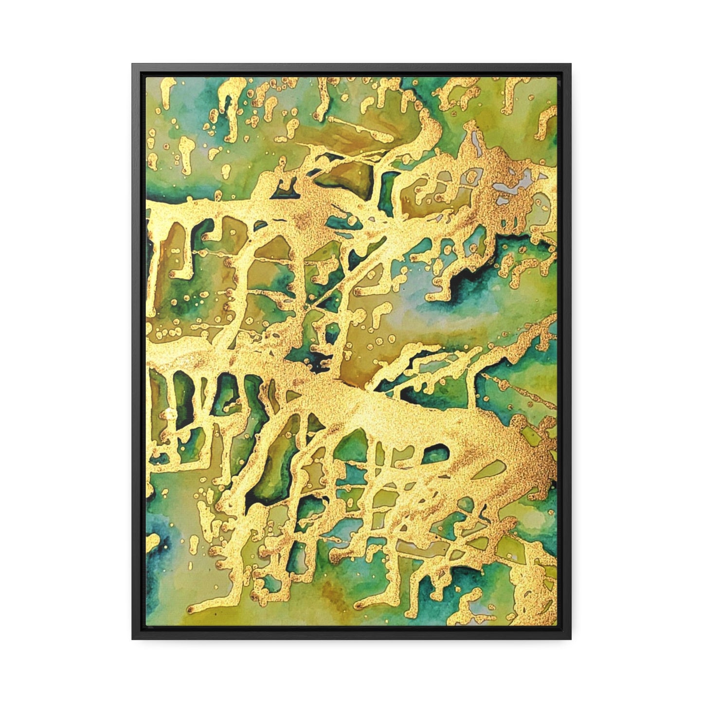 Acid Rain Gallery Canvas Wraps, Vertical Frame