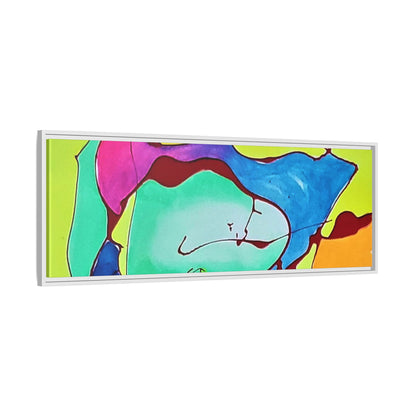 Kool Kid Matte Canvas Framed - Kia Day Design