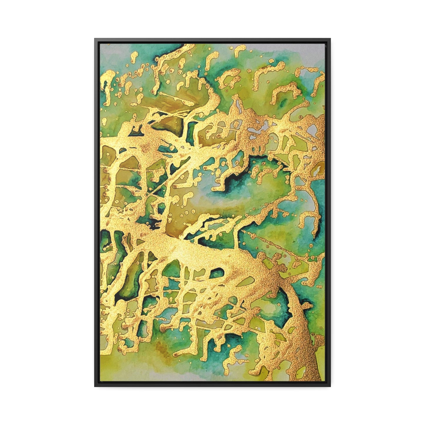 Acid Rain Gallery Canvas Wraps, Vertical Frame