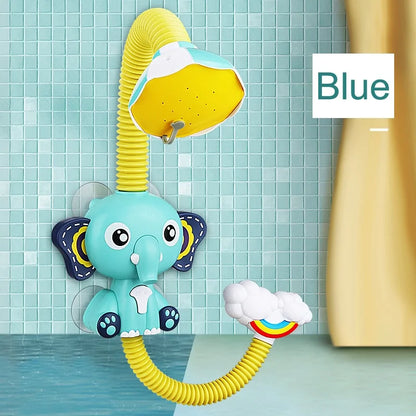 Shower Water Spray Bath Toy Blue