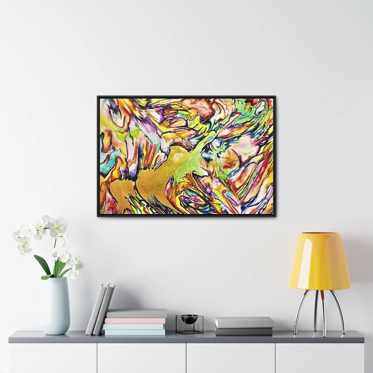 Phoenix Rising Gallery Canvas Wraps, Horizontal Frame