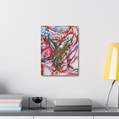 Abstract Love Stretched Canvas