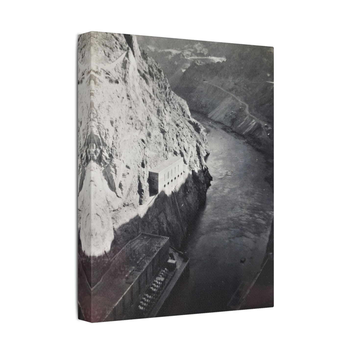 Boulder Dam Satin Canvas, Stretched