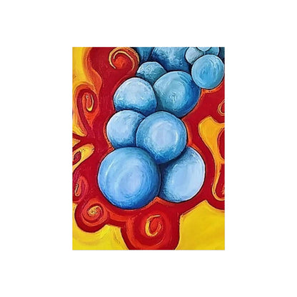 Blue Balls Fine Art Posters 12″ x 16″ (Vertical) Matte