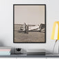 Army Pursuit Plane Ames Airport 1939 Gallery Canvas Wraps Vertical Frame 20″ x 24″ Premium Gallery Wraps (1.25″) Black