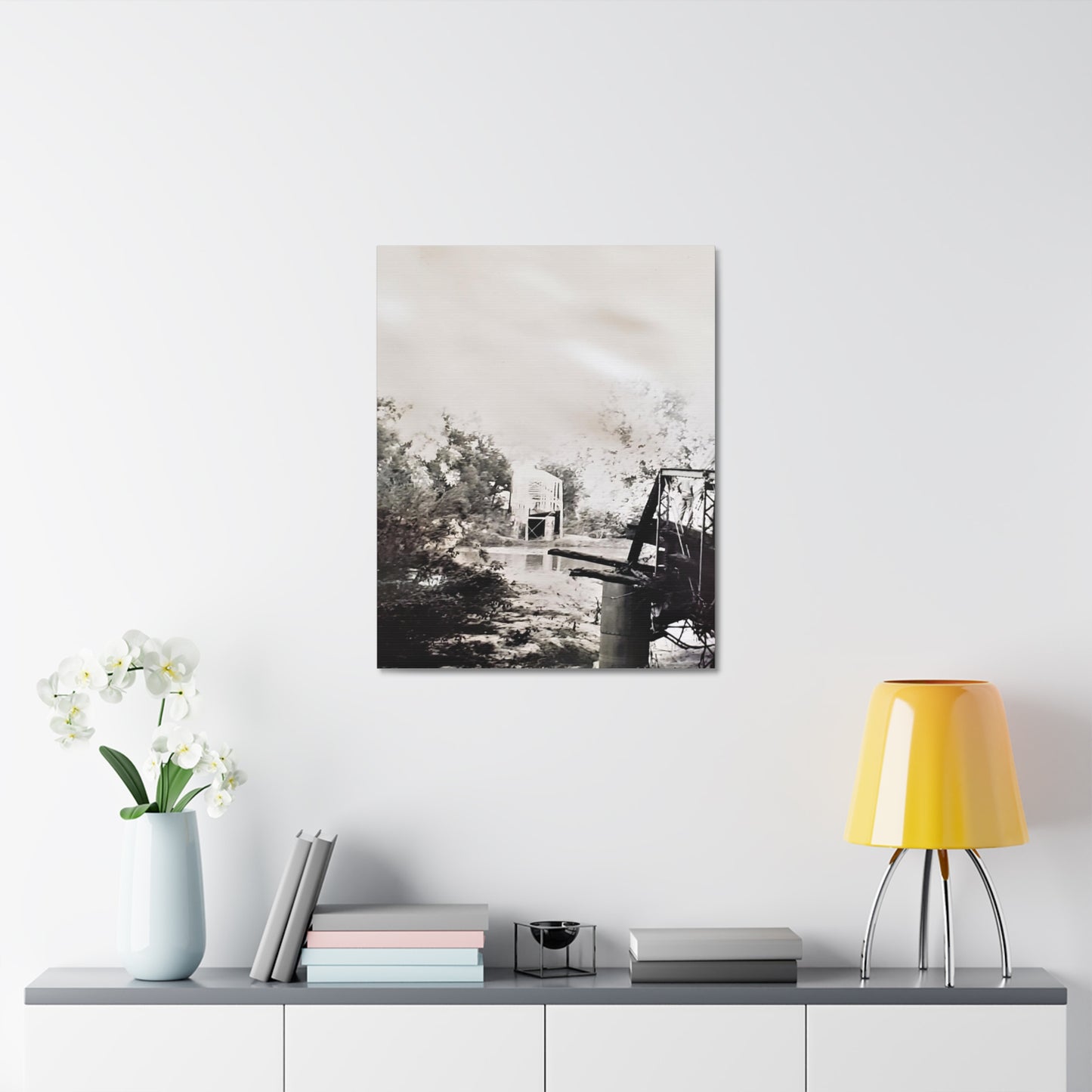 Bridge Stretched Canvas