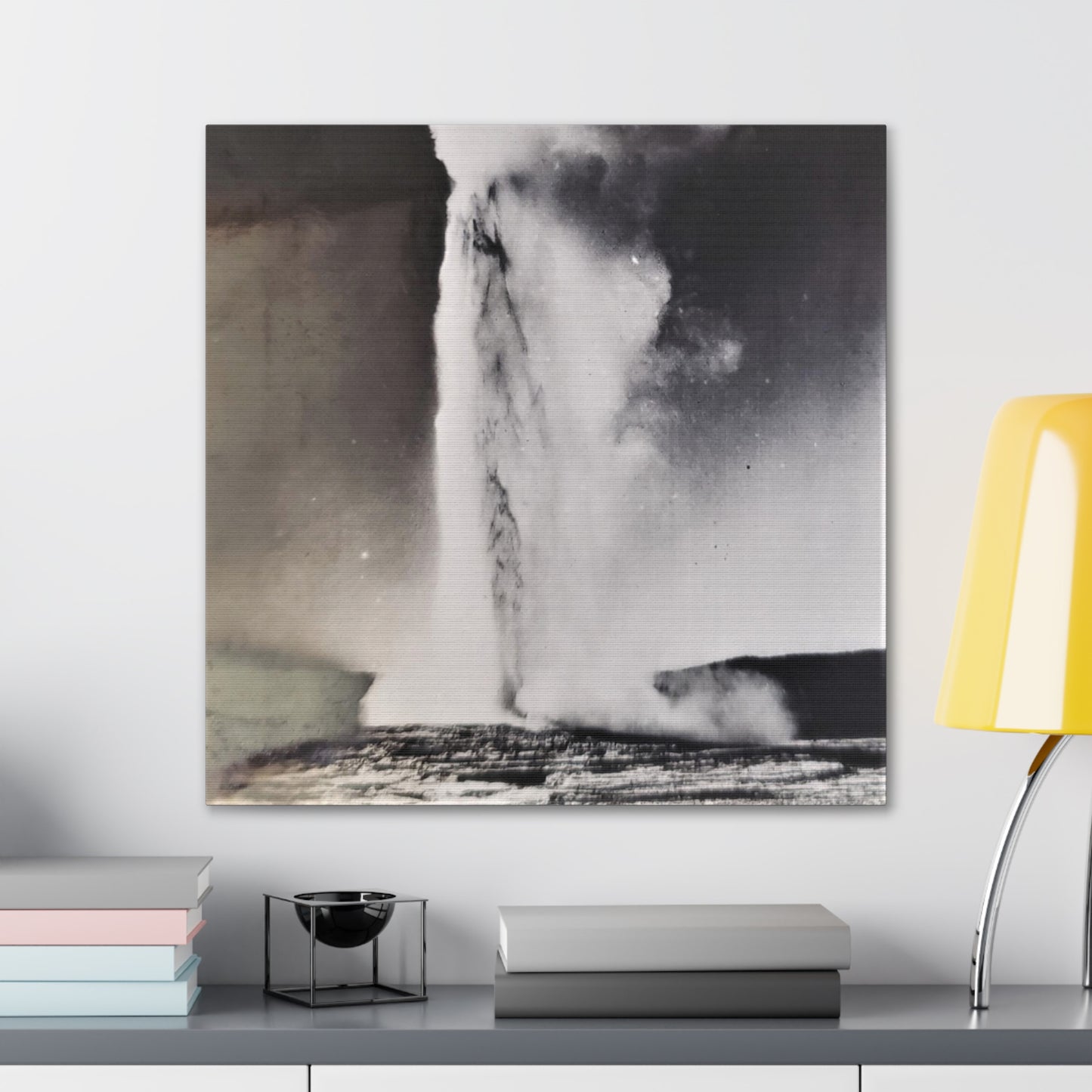 Old Faithful Geyser Yellowstone Canvas Gallery Wraps