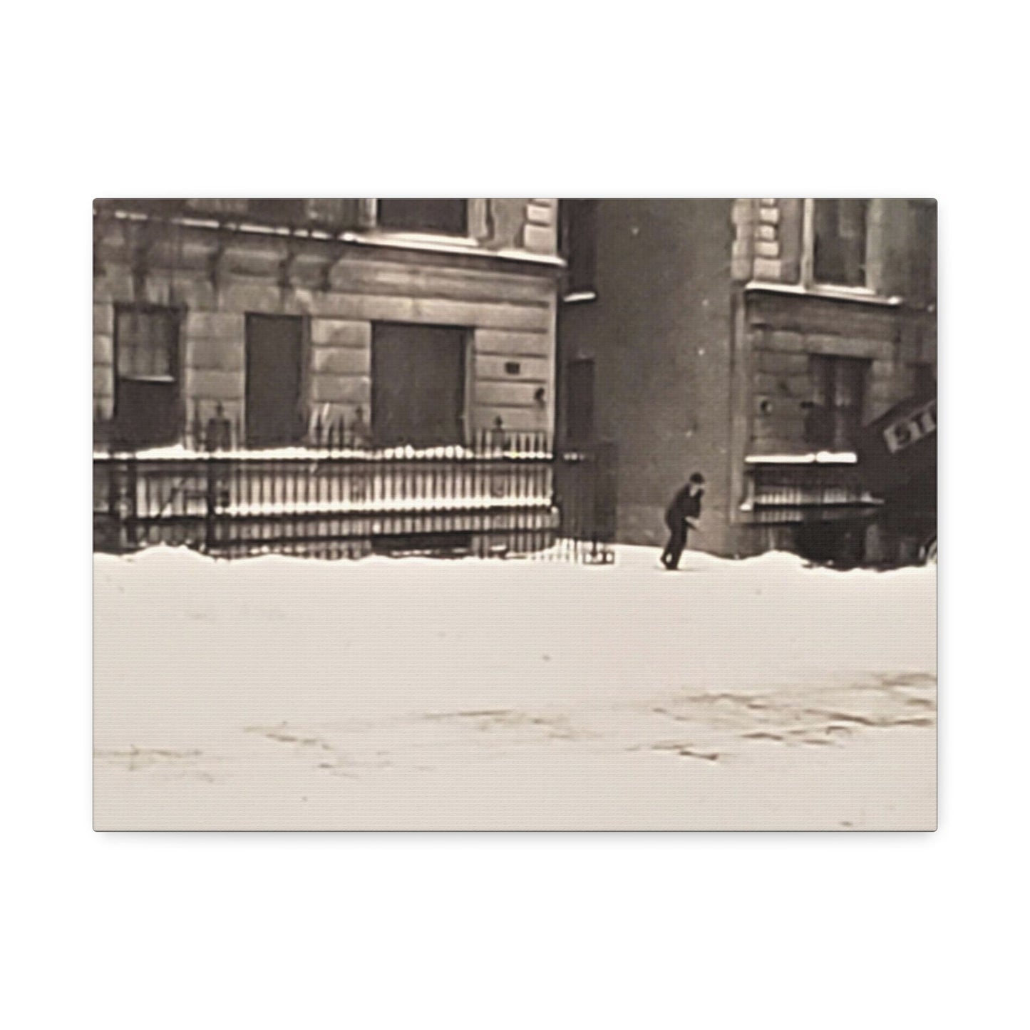 430 W 119th St New York Stretched Canvas