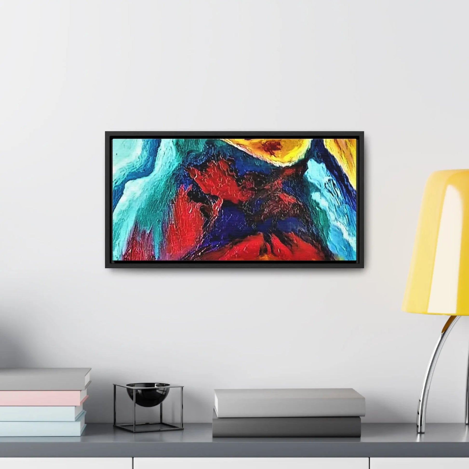 Cavern Gallery Canvas Wraps, Horizontal Frame