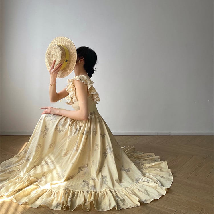 Holiday Style Mid-Length Swing Dress - - dress