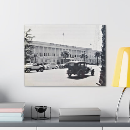 Sunset Bowling Center Largest in U.S 1939 Canvas Gallery Wraps 24″ x 18″ 1.25"