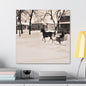 Carriage Ride Canvas Gallery Wraps 24″ x 24″ 1.25"