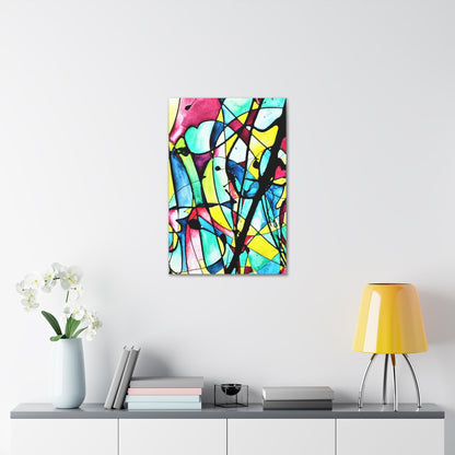 Alien Lady Canvas Gallery Wraps
