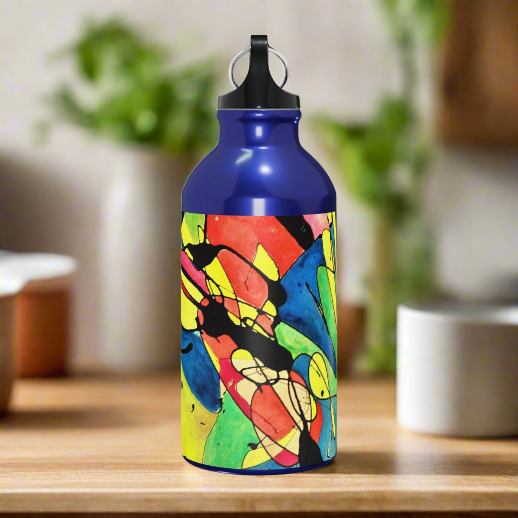 Exploding Earth Oregon Sport Bottle