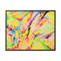 Neon Fire Gallery Canvas Wraps, Horizontal Frame 30″ x 24″ Premium Gallery Wraps (1.25″)