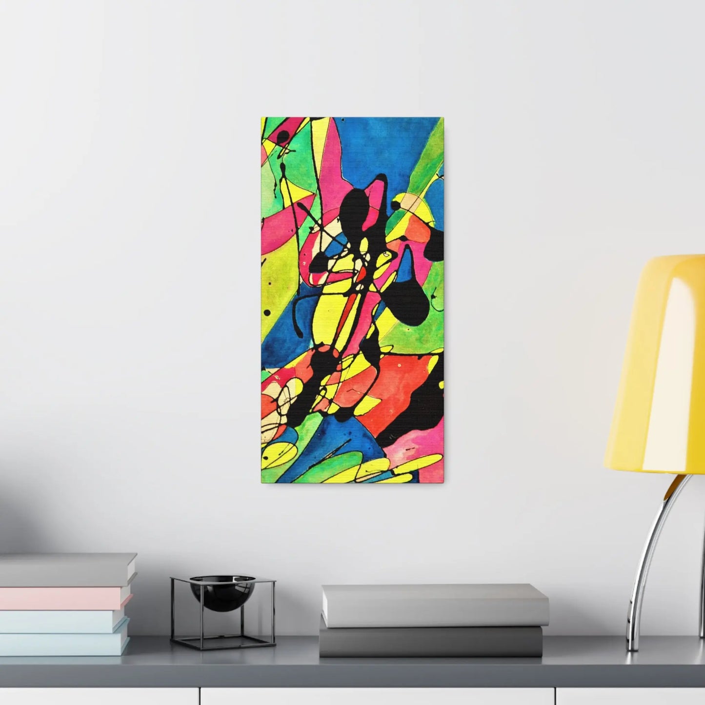 Exploding Earth Canvas Gallery Wraps 10″ x 20″ 1.25"