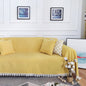 Chenille Universal Sofa Cover - Yellow 180X130CM - sofa cover