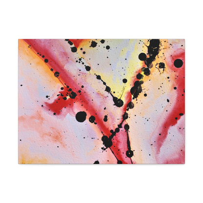 Red Hot Love Stretched Canvas 1.5" 24″ x 18″