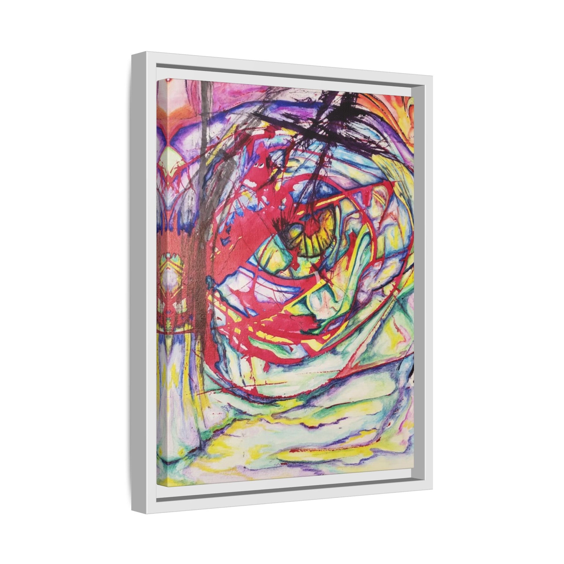 The Eye Framed Art Print - Kia Day Design