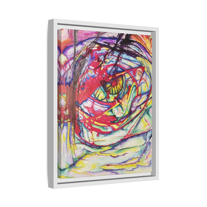 The Eye Framed Art Print - Kia Day Design