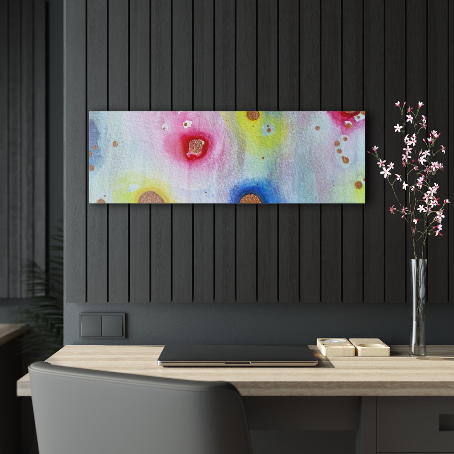 Raining Blooms Acrylic Prints