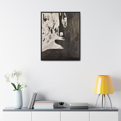 Tunnel at The Needles Gallery Canvas Wraps Vertical Frame 24″ x 30″ Premium Gallery Wraps (1.25″) Black