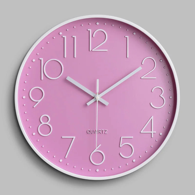 10 Inch Aesthetic Minimalist Large Mechanic Clock Wall