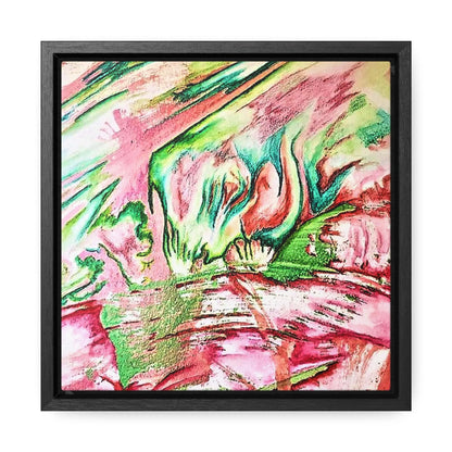 Pink Forest Gallery Canvas Wraps, Square Frame 10″ x 10″ Premium Gallery Wraps (1.25″)