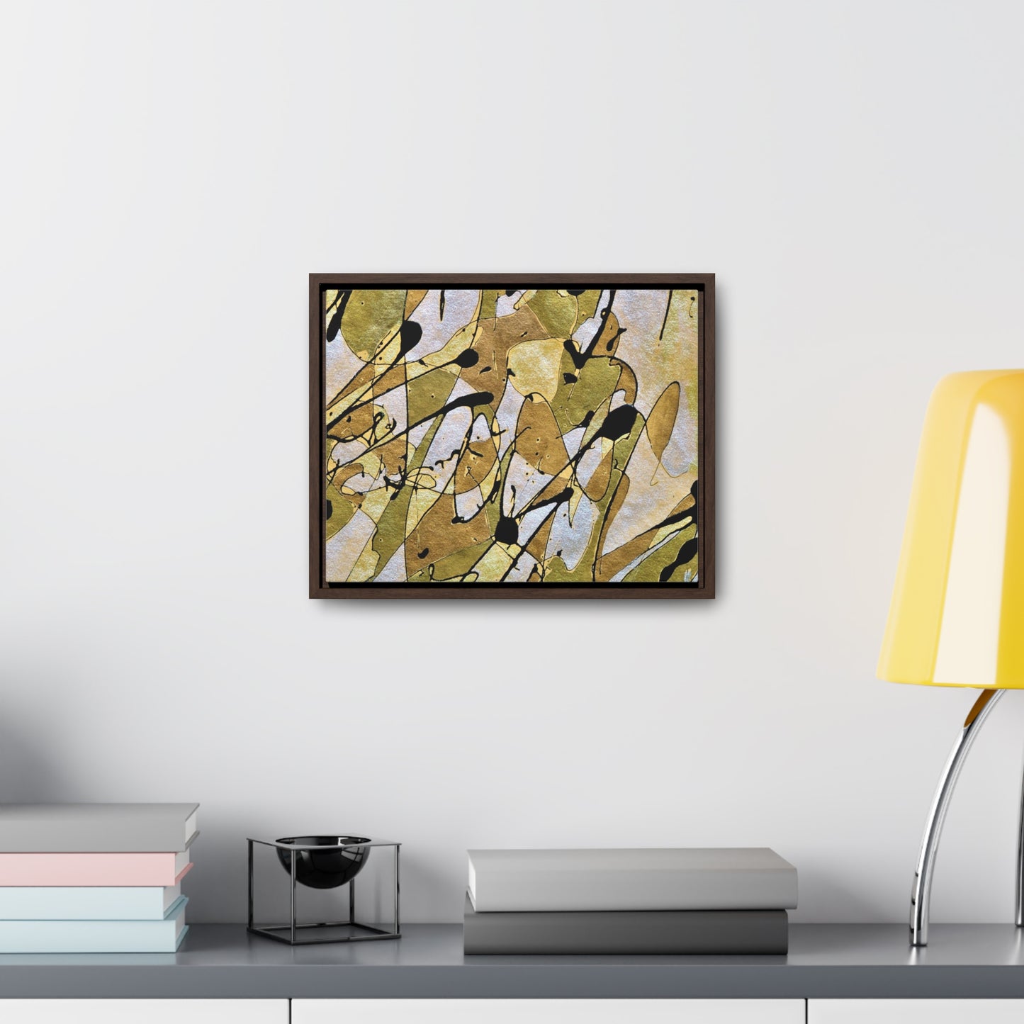 Gold Rush Gallery Canvas Wraps, Horizontal Frame