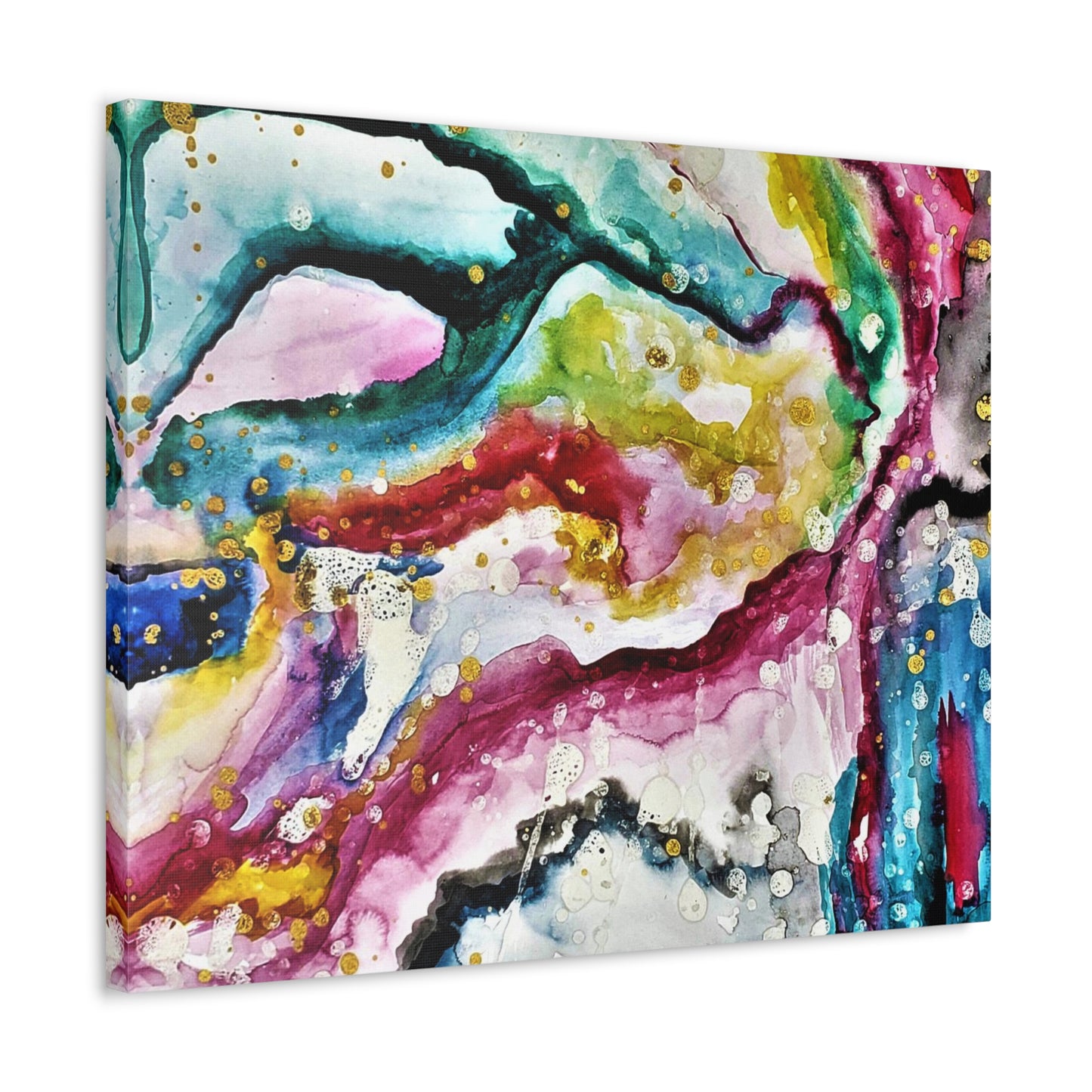 Cosmic Face Stretched Canvas