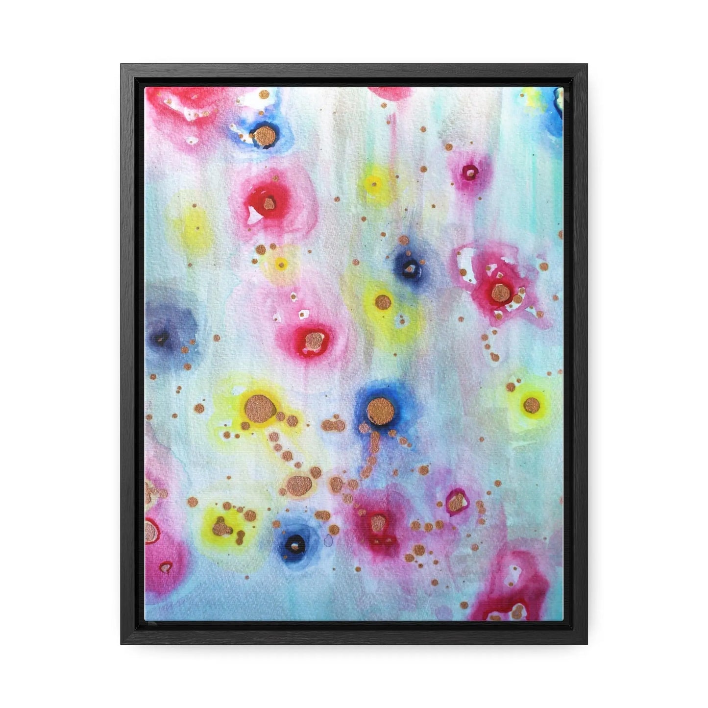 Raining Blooms Gallery Canvas Wraps, Vertical Frame 11″ x 14″ Premium Gallery Wraps (1.25″)