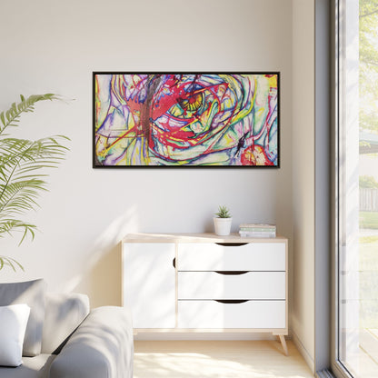 The Eye Framed Art Print - Kia Day Design
