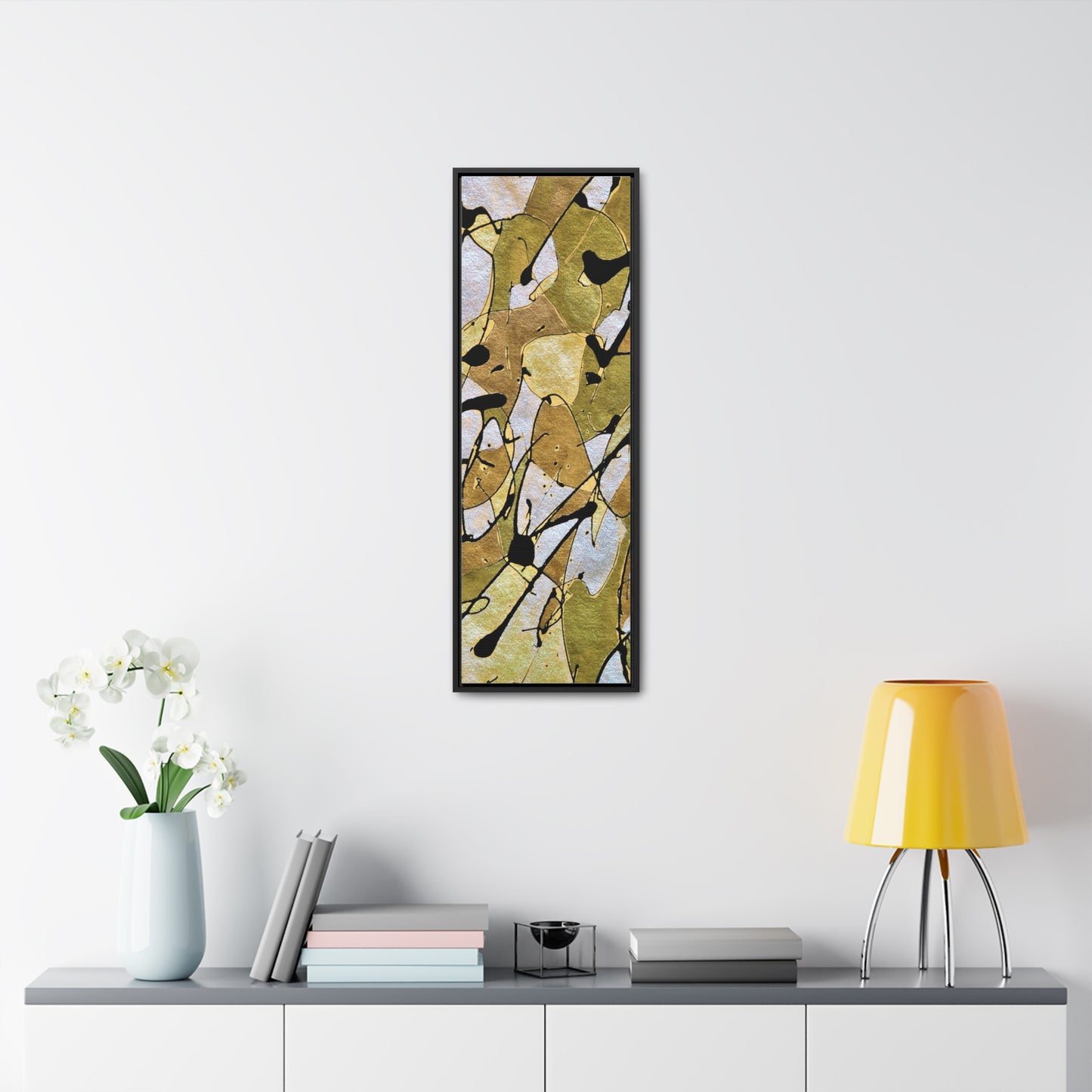 Gold Rush Gallery Canvas Wraps, Vertical Frame