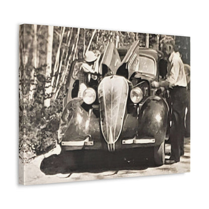 After The Black Hills 1939 Stretched Canvas