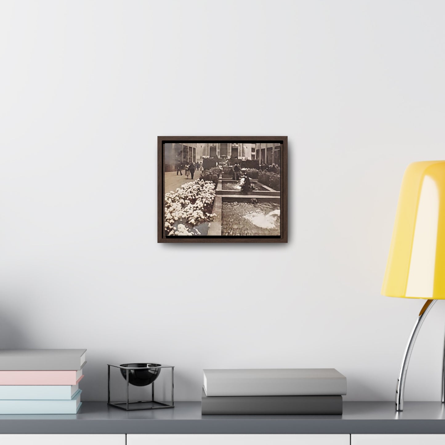 Rockefeller Plaza Gallery Canvas Wraps, Horizontal Frame