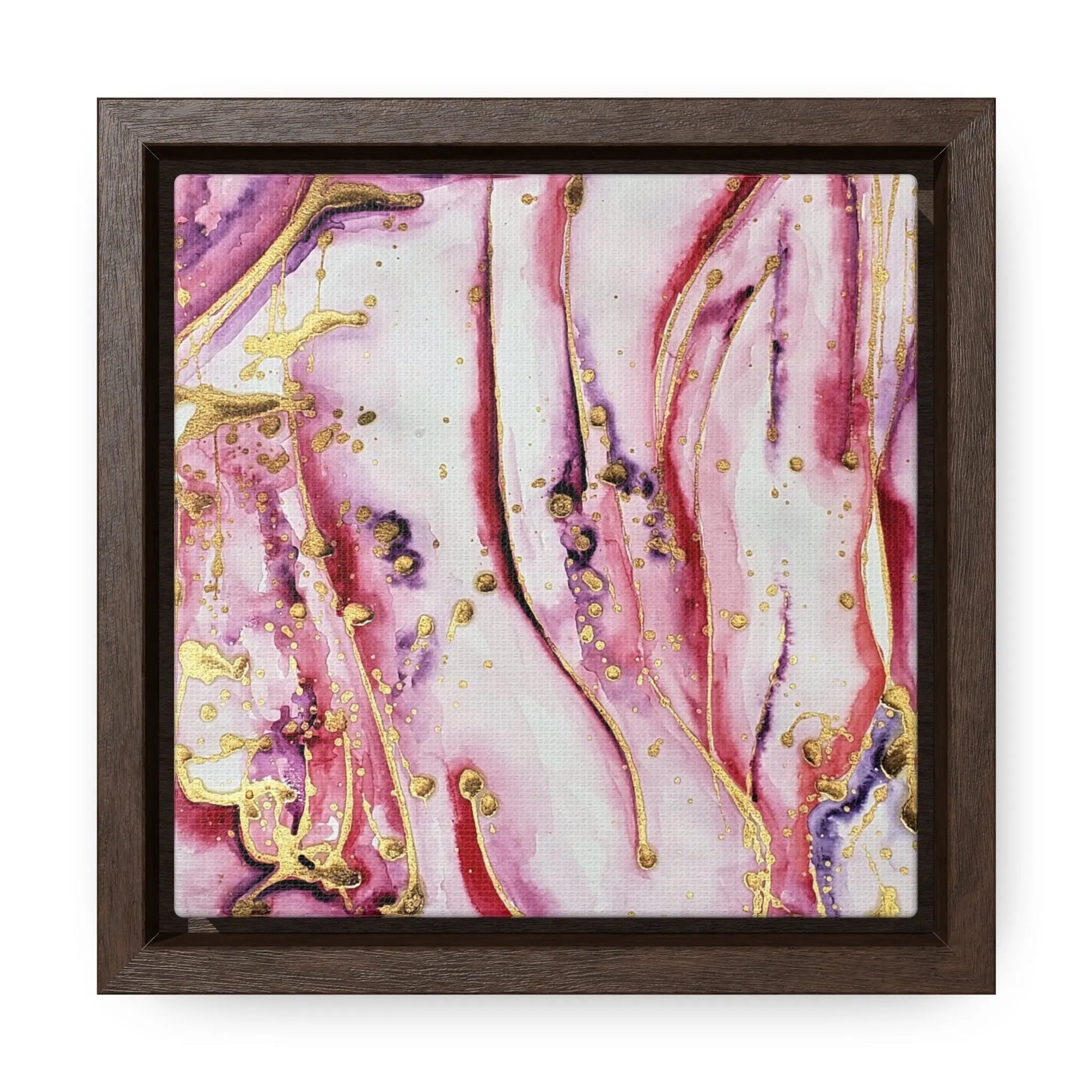 Cherry Cream Soda Gallery Canvas Wraps, Square Frame 6″ x 6″ Premium Gallery Wraps (1.25″)