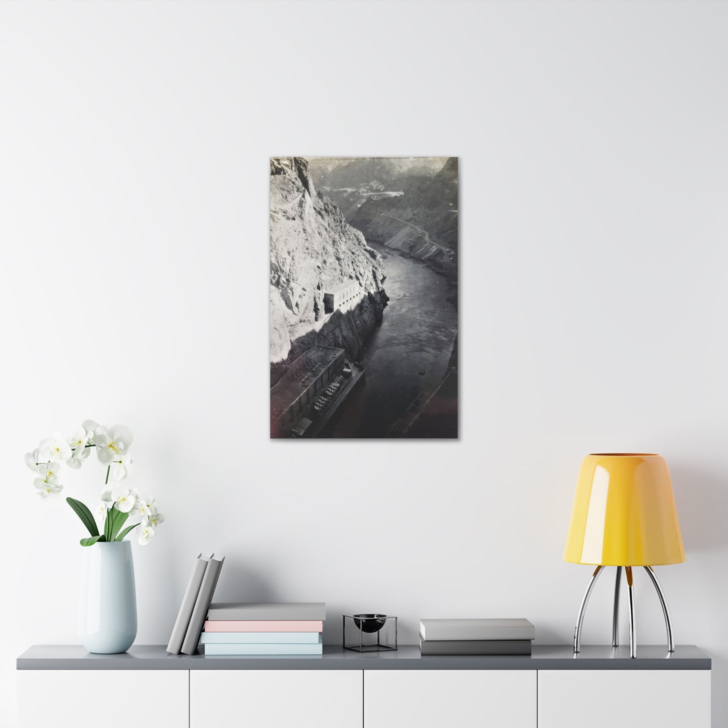 Boulder Dam Canvas Gallery Wraps