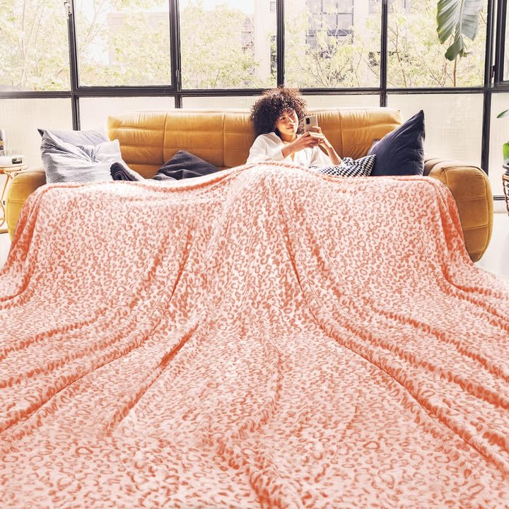 ZHIKU Cozy Queen Fleece Blanket - - blanket