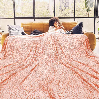 ZHIKU Cozy Queen Fleece Blanket - - blanket