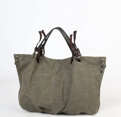 Large Capacity Canvas Bag - Kia Day Design