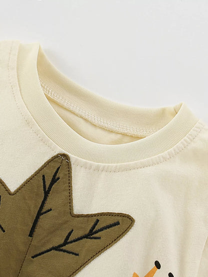 Children's Tropical Adventure T-Shirt and Shorts Set - -