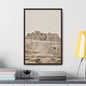 West Gallery Canvas Wraps Vertical Frame 16″ x 24″ Premium Gallery Wraps (1.25″) Walnut